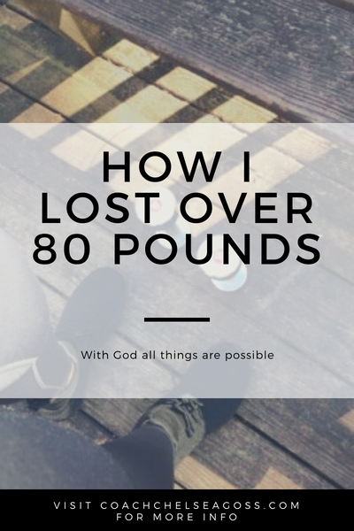 How I lost over 80 pounds